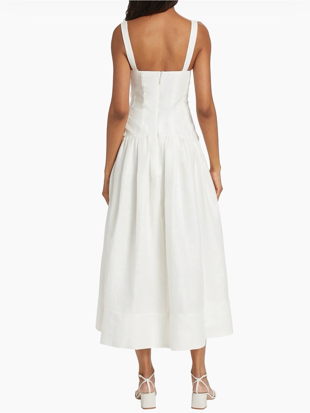 NICHOLAS MAKENNA Linen Corset Dress - Picture 4 of 8